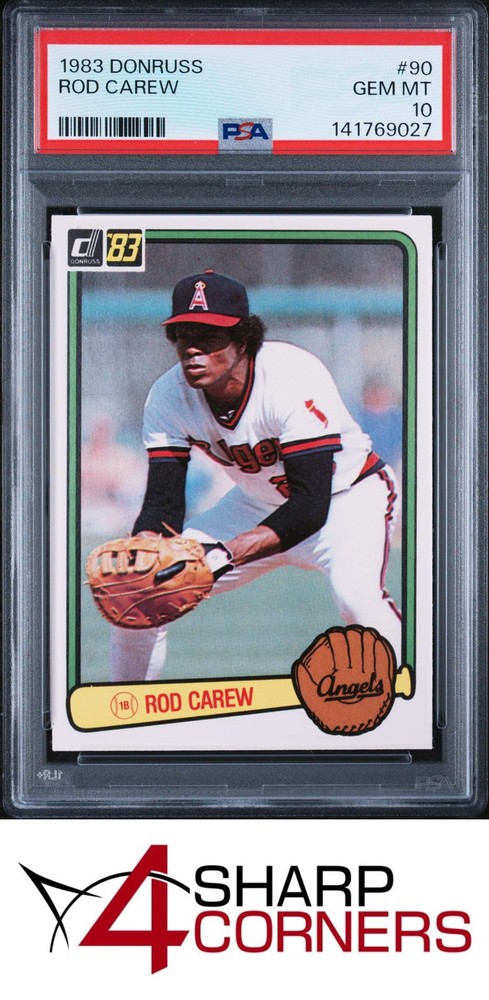 1983 Donruss #90 Rod Carew Angels Hof Psa 10eBay’s best selection of sports cards is always at 4SC