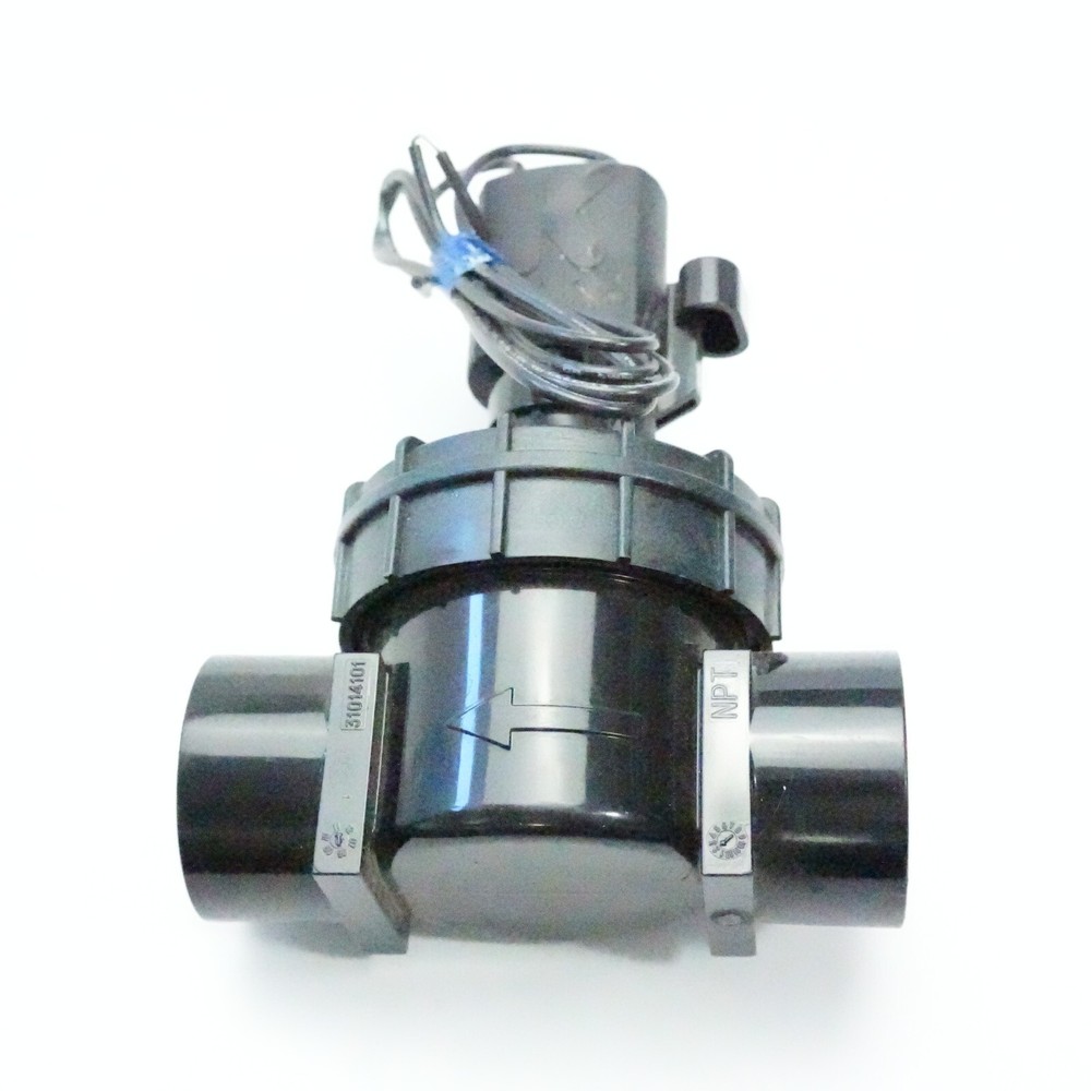 pro k rain 1-1/4 in. in-line valve | sprinkler irrigation outdoor flow heavy