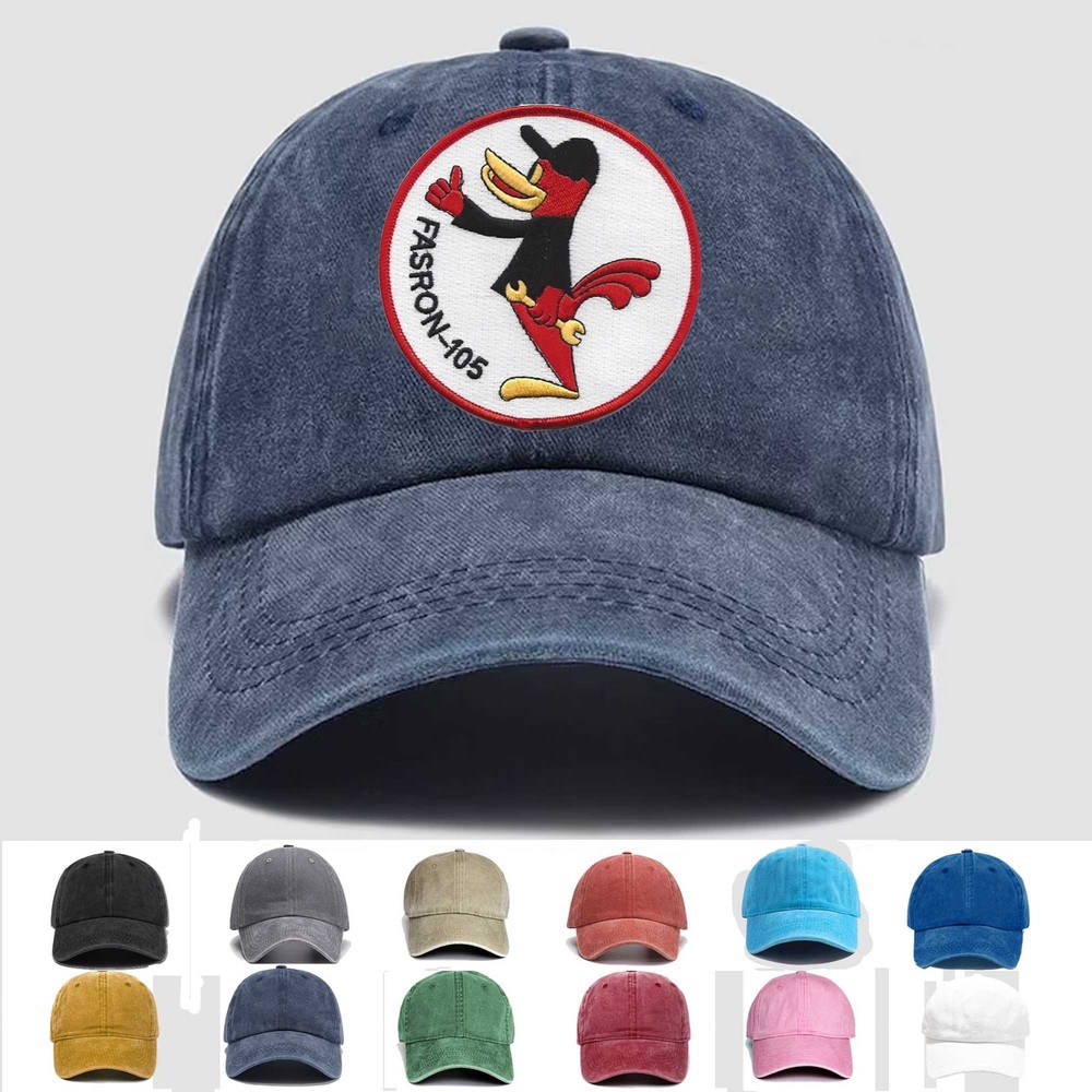 Custom Embroidered Hat FAS-105 Fasron Fleet Air Support Squadron, Gift Idea
