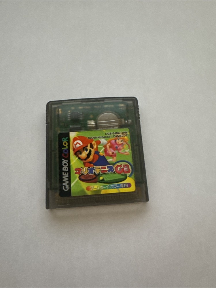 Japanese Mario Tennis GB Nintendo Gameboy Color GBC GB Japan Import US Seller