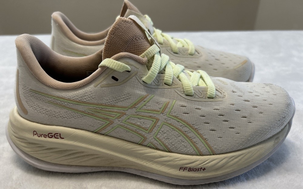 Asics Women’s Size 6.5 Gel Cumulus 26 1012B694 White Running Shoes Sneakers
