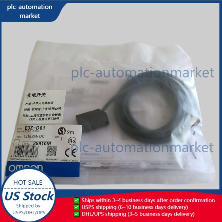OMRON E3Z-D61 Photoelectric Switch E3ZD61 Cbale New In Box