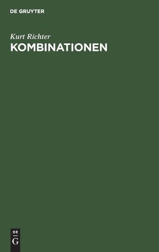 Kurt Richter Kombinationen (Hardback)Another great item from Rarewaves USA | Free delivery!