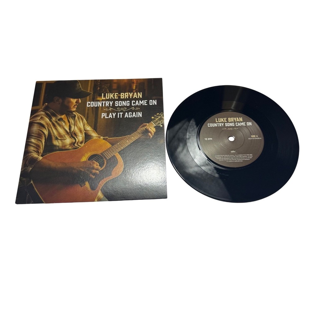 Luke Bryan Vinyl Record 7