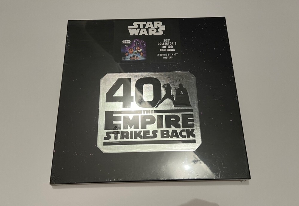 Star Wars 2021 Empire Strikes Back 40th Anniversary Collector’s Edition Calendar