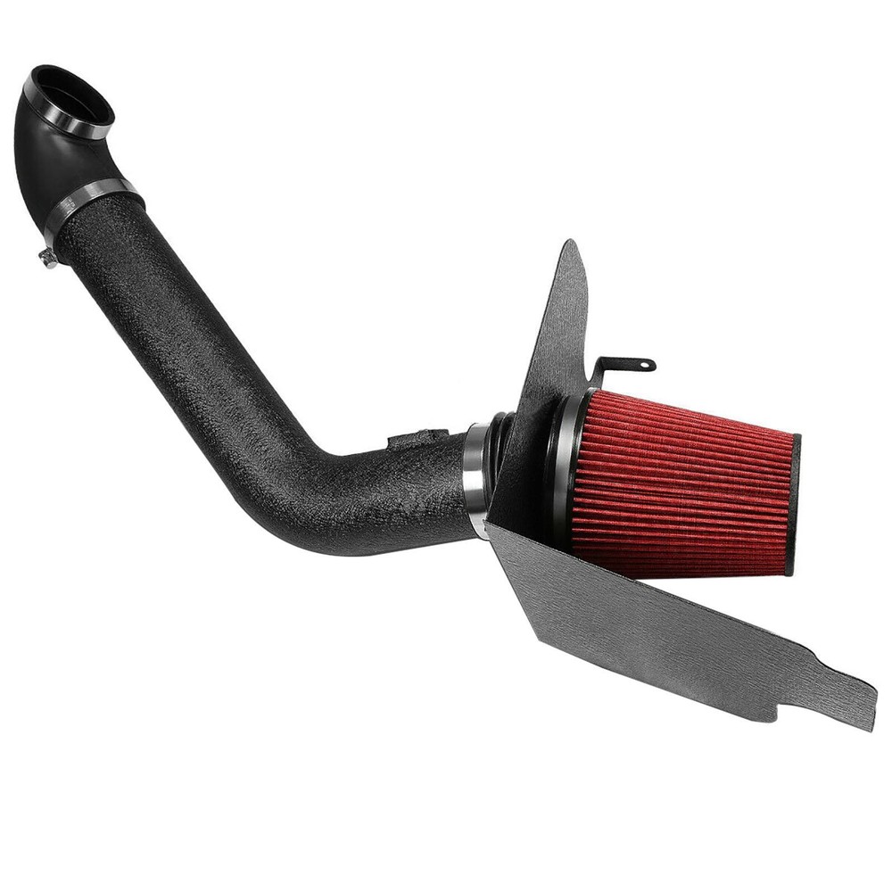 High-Performance Polished Cold Air Intake with Heat Shield for 04-08 Ford F150 P2 5.4L V8