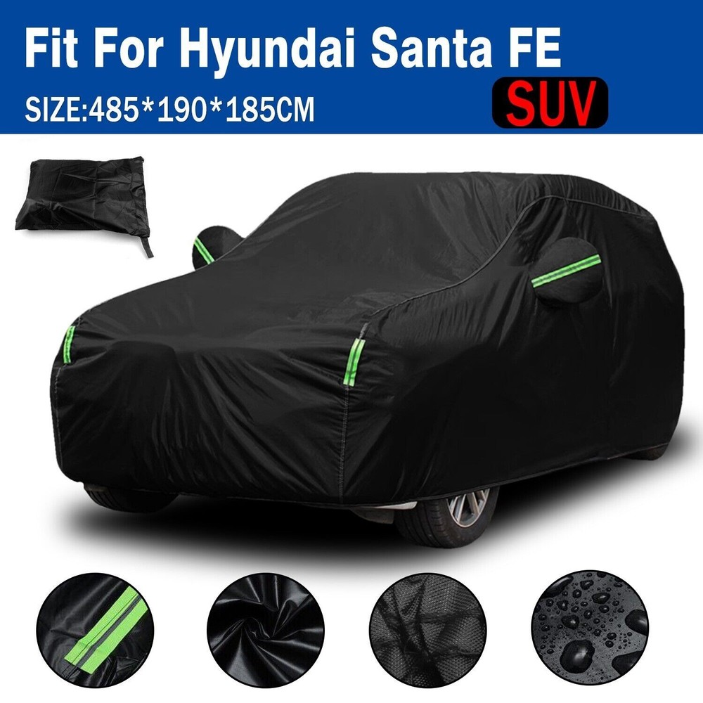 Hyundai Santa Fe Waterproof SUV Cover Snow UV Resistant All-Weather Protection  