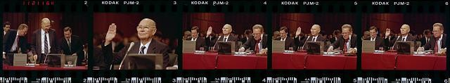 Washington DC 1997 Harold Arthur Senate Campaign Finance Hearings Testimony