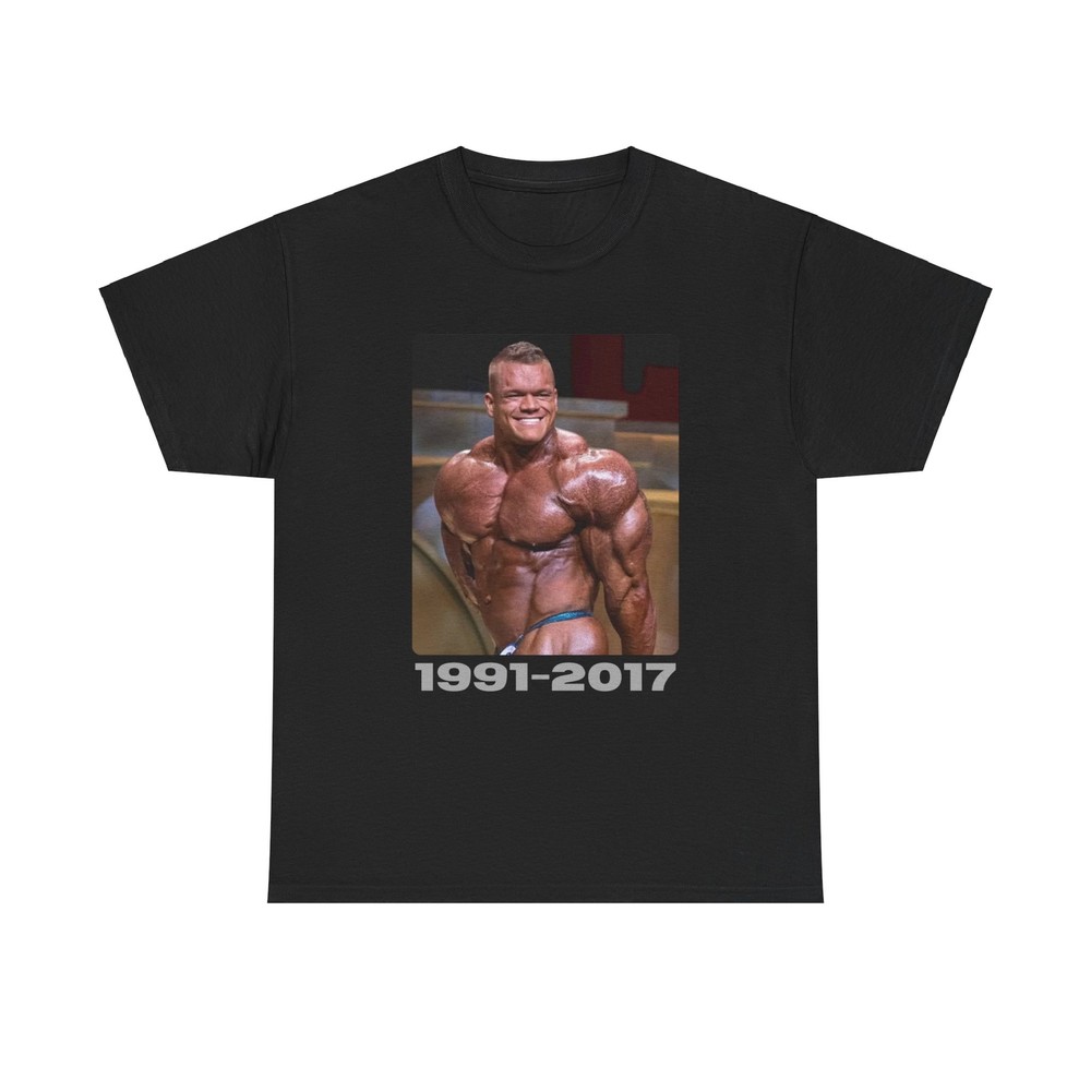 Dallas McCarver Memorial T-Shirt - bodybuilder olympia workout fitness aesthetic