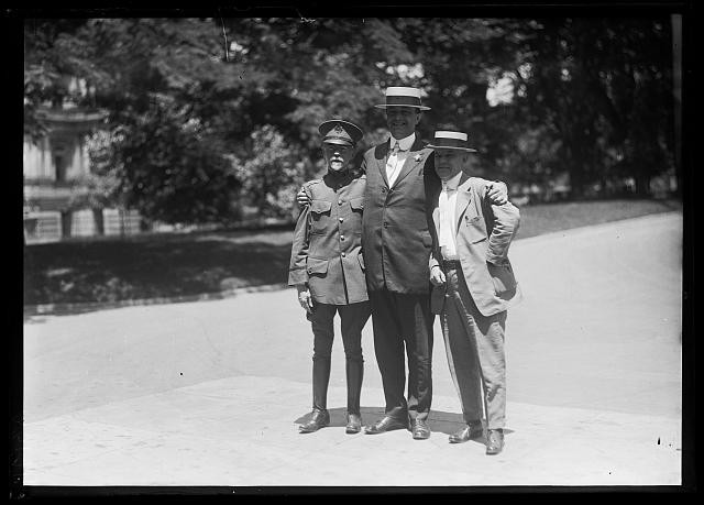 Photo:Dr. Charles E. Sawyer, left
