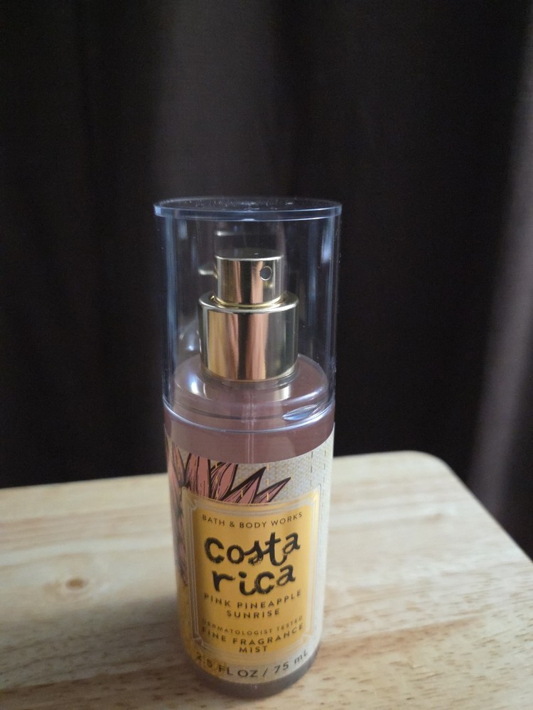 Bath And Body Works Costa Rica Pink Pineapple Sunrise Fine Fragrance Mist Travel