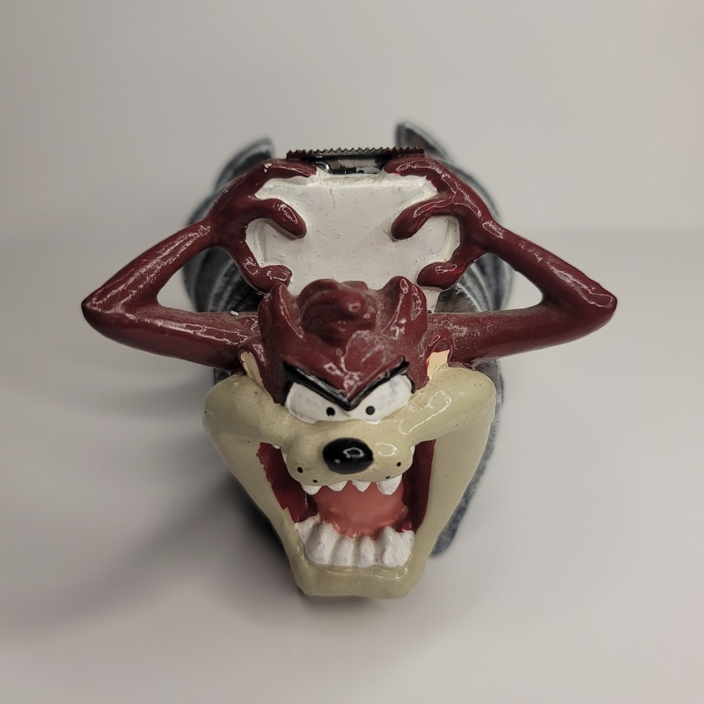 Vintage Looney Tunes Taz Tape Dispenser 1998 Stylus Stationary Company