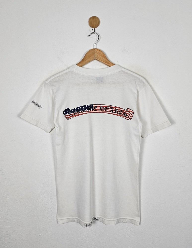 Chrome Hearts American USA Flag pocket shirt Size S