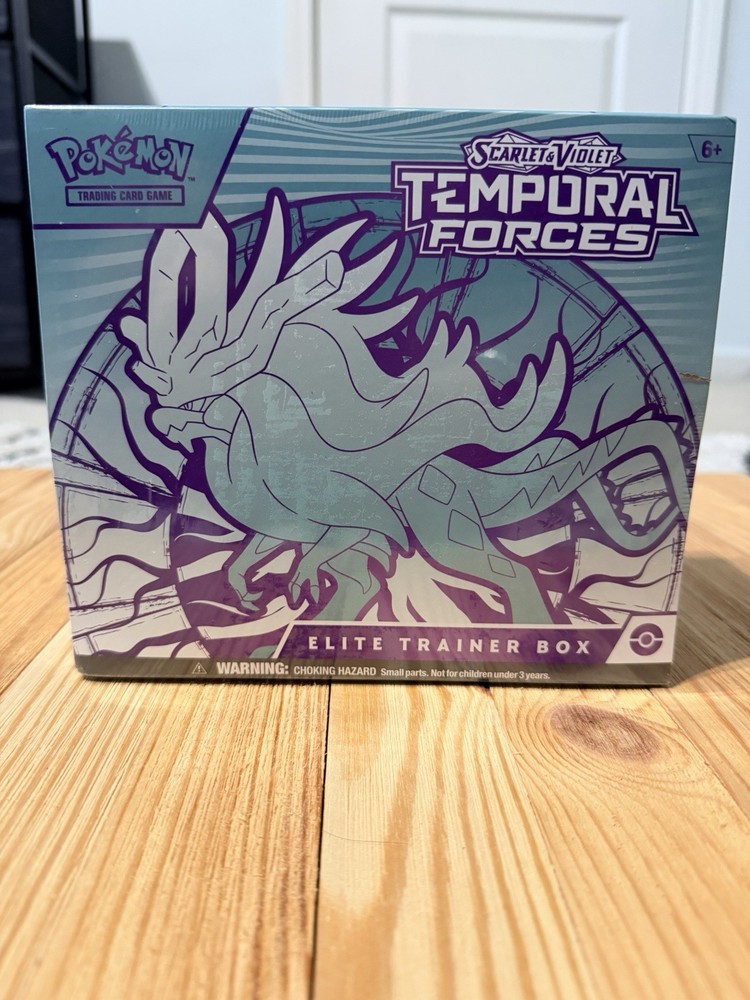 Pokémon Scarlet & Violet Temporal Forces Elite Trainer Box ETB Sealed