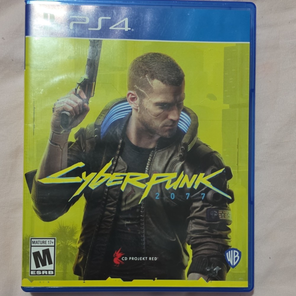 Cyberpunk 2077 PS4 w/ Case, 2 Discs Open World M NTSC-U/C 2020