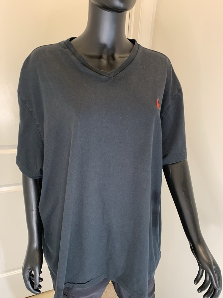 Polo Ralph Lauren Classic Fit Short Sleeve T-Shirt Gray Crew Neck 2XL 190/108B