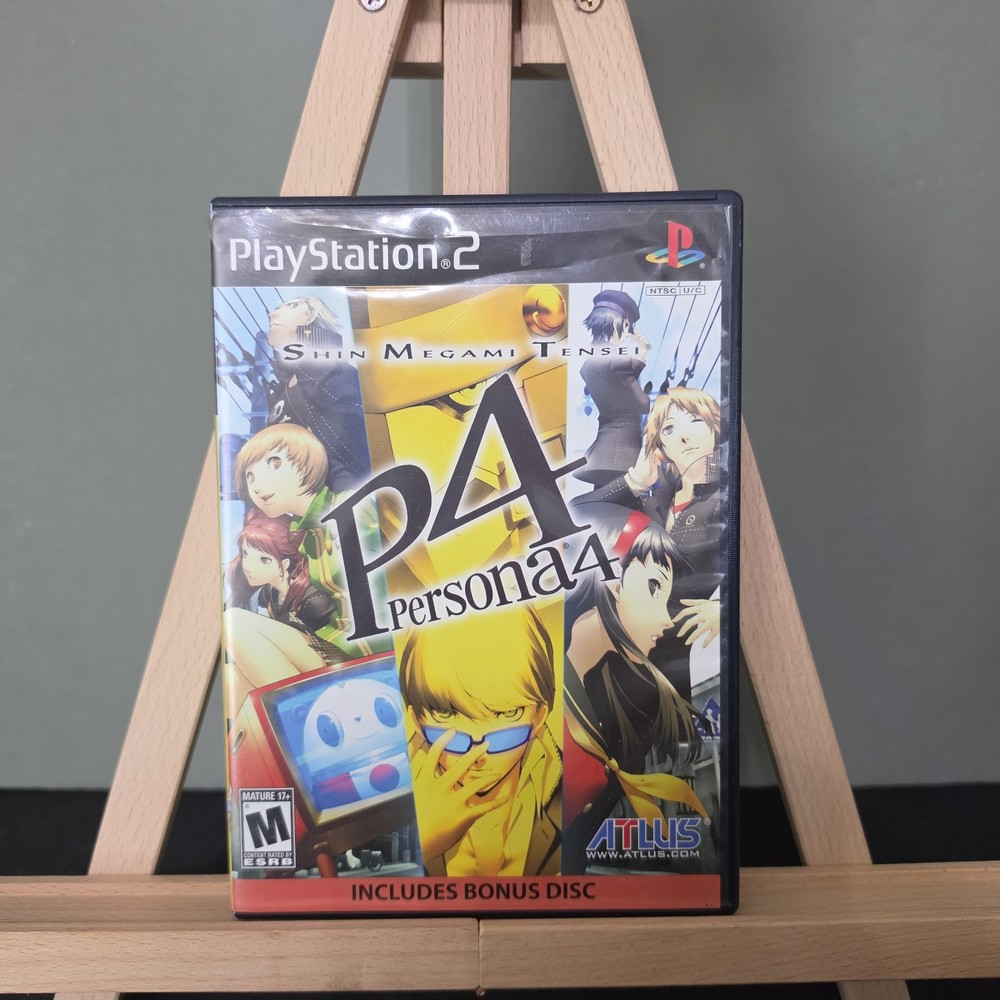 Shin Megami Tensei: Persona 4 PlayStation 2 CIB with Bonus Disc