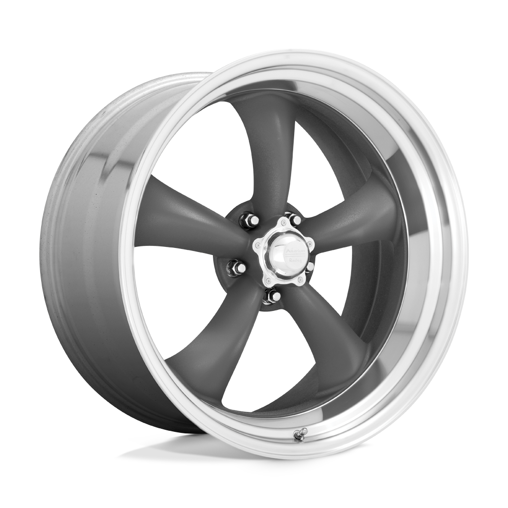 American Racing Vintage VNCL215 16X8 5X4.75 M-GRY MACH-LP 08MM