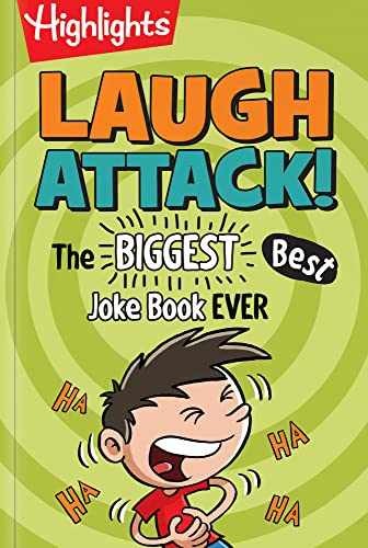 Laugh Attack!: Over 1,000 Jokes for Kids, Must-Have Kids - Paperback - Very Good
