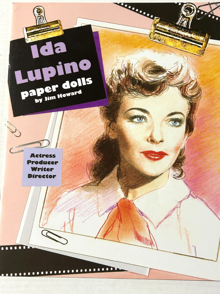 Paper Doll Book UNUSED - ida lupino 2010