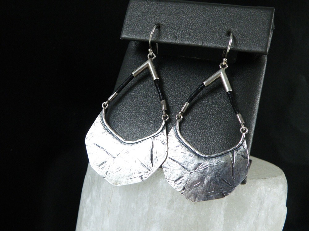Silpada Sterling Silver 925 Statement Large Drop Dangle Earrings