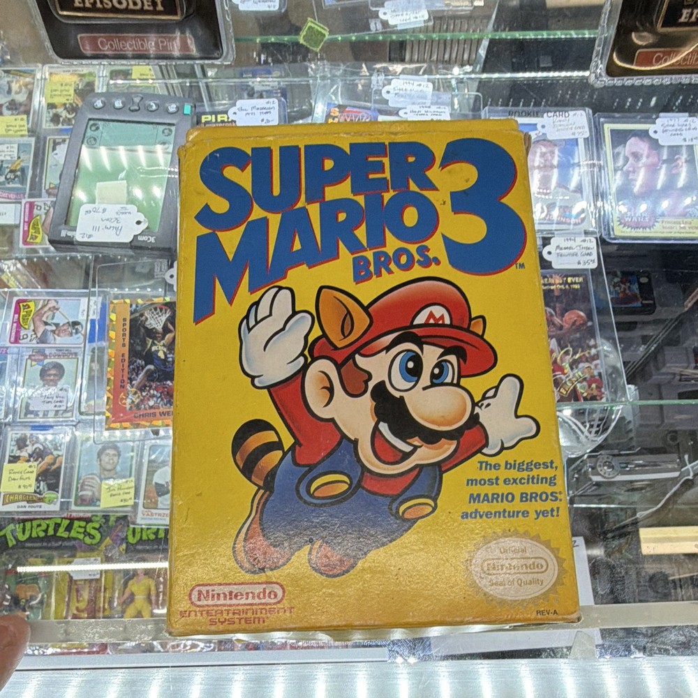 Nintendo Super Mario Bros. 3 for NES Complete w/ Manual, Box, Booklet & Sleeve