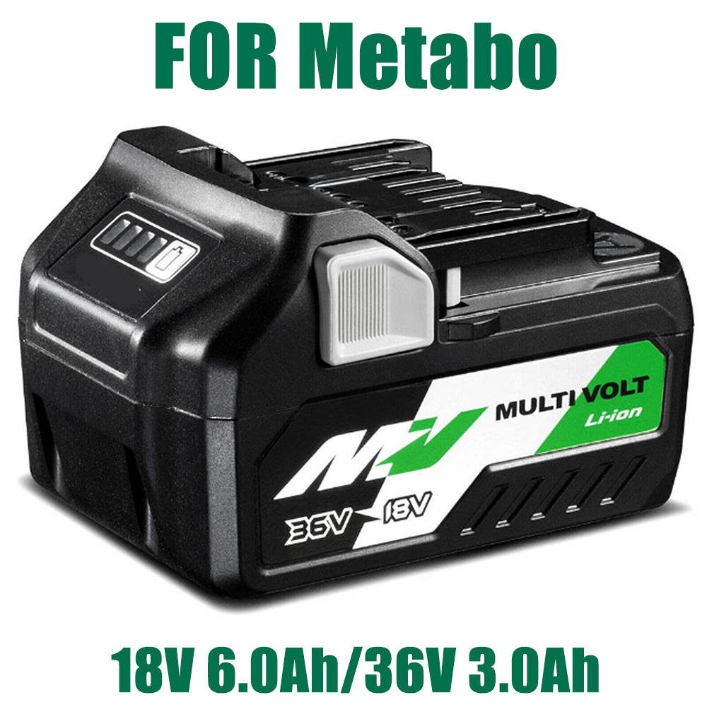 For Metabo HPT BSL36A18 6Ah Li-Ion Battery Multi Volt 372121M BSL36B18 36V/18V
