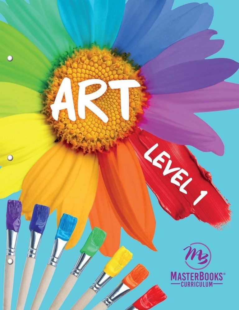 Master Books ART LEVEL 1 Julia Akers Homeschool Grade 1 Christ Centered NEW!