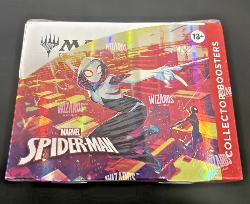 MTG Marvel Spider-Man Collector Booster Box English 12 Packs Factory Sealed