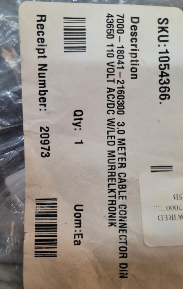 MSUD Valve Form A (18mm) with cable