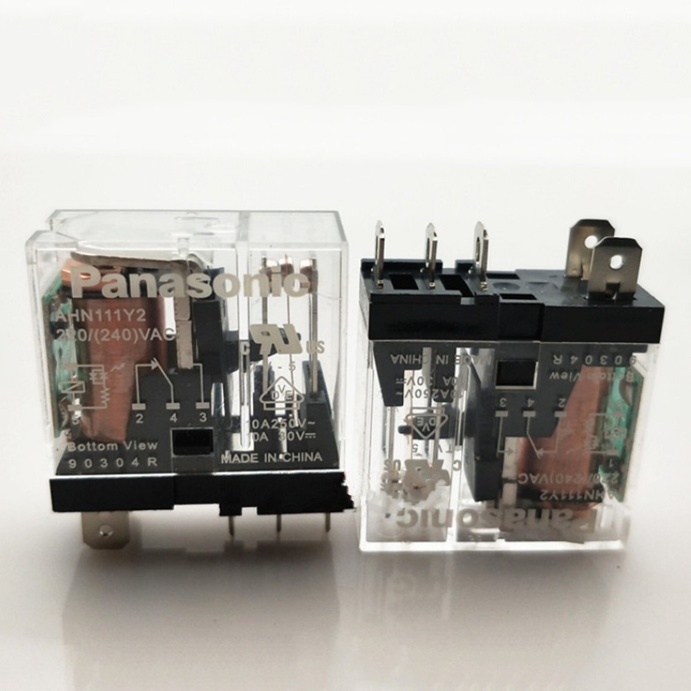 1PC New AHN111Y2 220-240VAC PANASONIC 10A 250VAC 5Pins Power Relay#QW #G