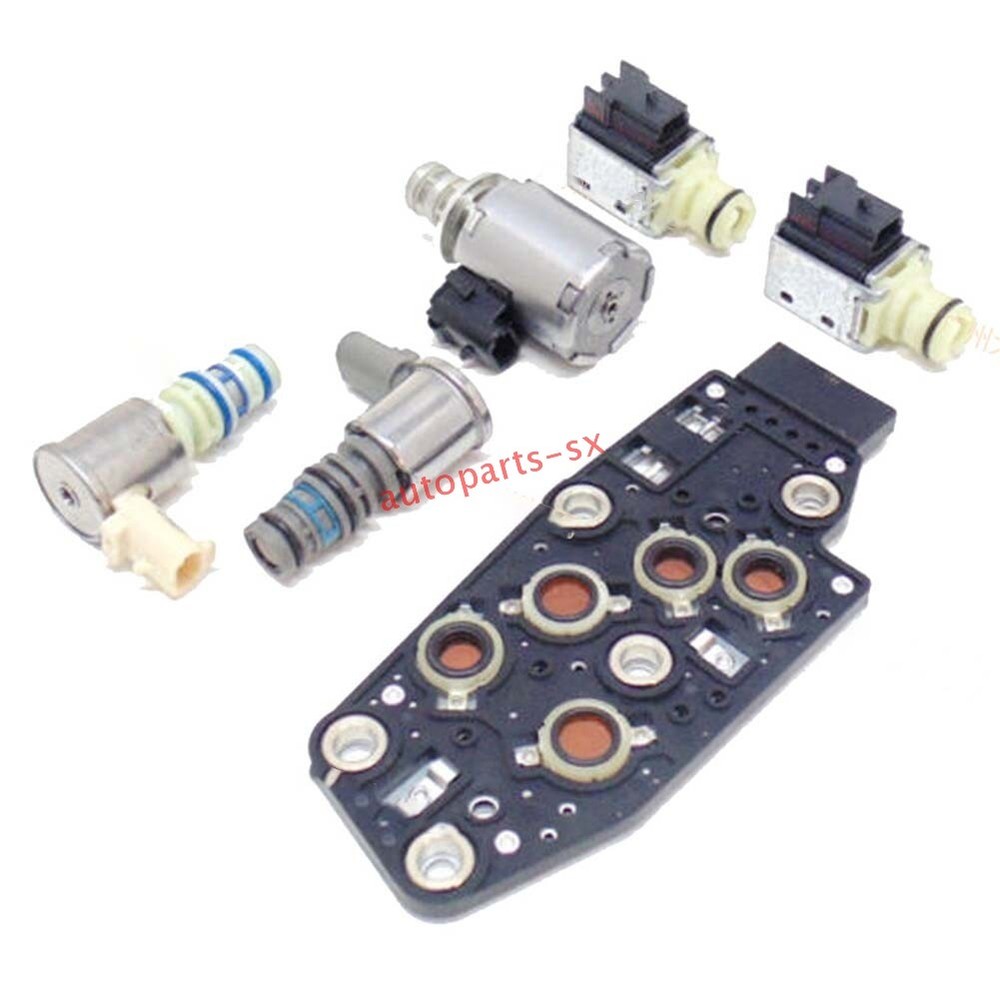 6Pcs  4L60E 4L65E For Chevrolet GMC Hummer Pontiac 2003-On Solenoid Valve Kit