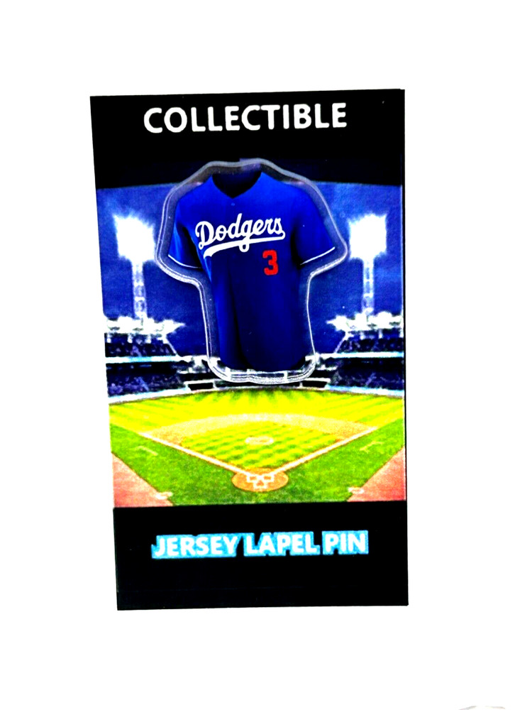 Los Angeles Dodgers Chris Taylor jersey lapel pin-Classic Collectable