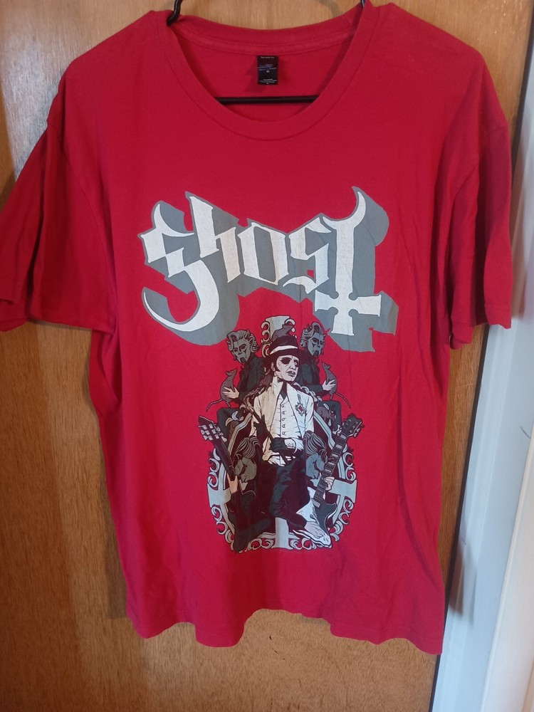 Ghost Band T-Shirt Cardinal Copia Papa XL