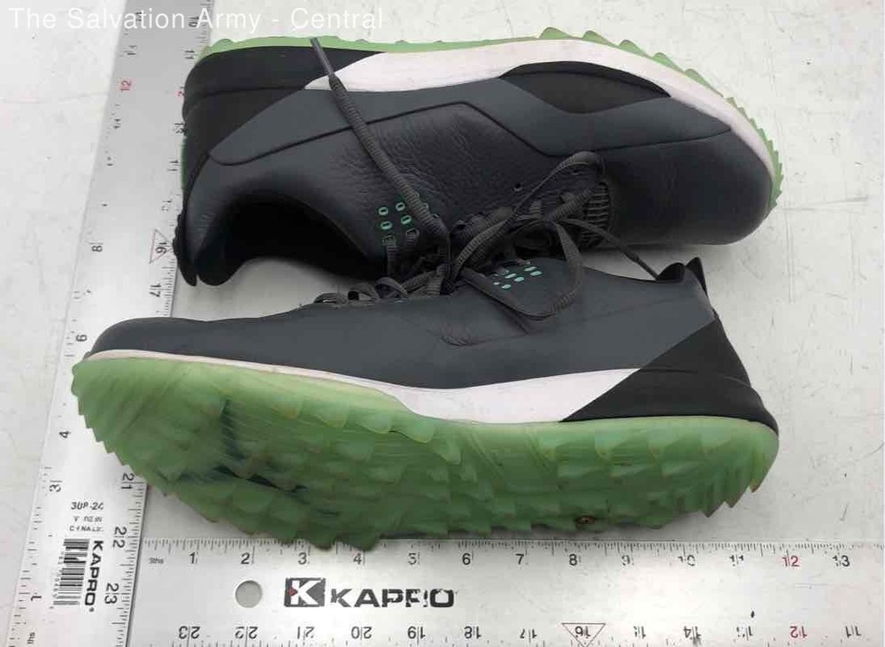 Nike Mens Jordan ADG 3 Gray Aqua Low Top Lace-Up Golf Sneaker Shoes Size 11