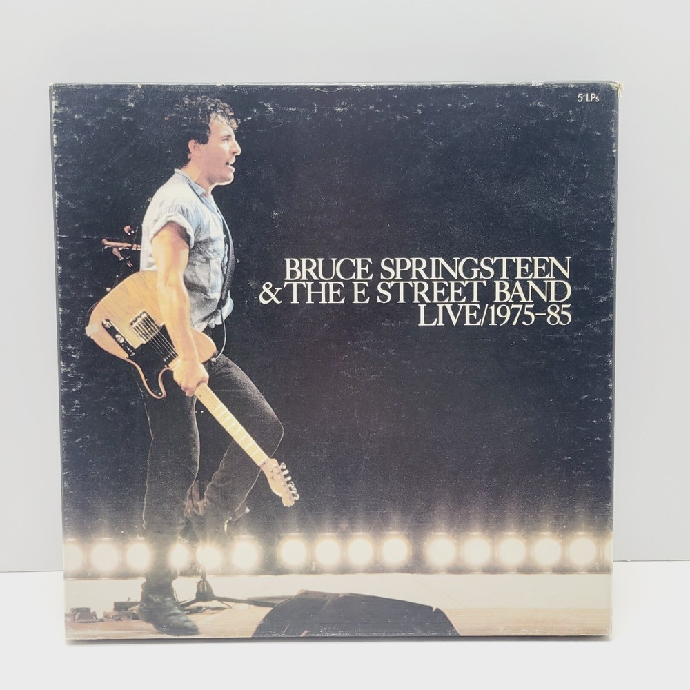 Bruce Springsteen & The E Street Band Live - 1986 Columbia - 33RPM 12