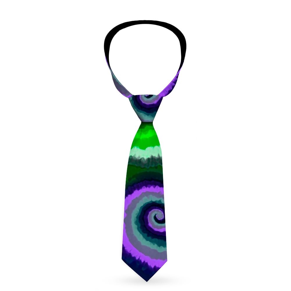 Necktie Standard - Tie Dye Swirl Green/Blue/Purple ACC NEWAnother great item from Rarewaves USA | Free delivery!