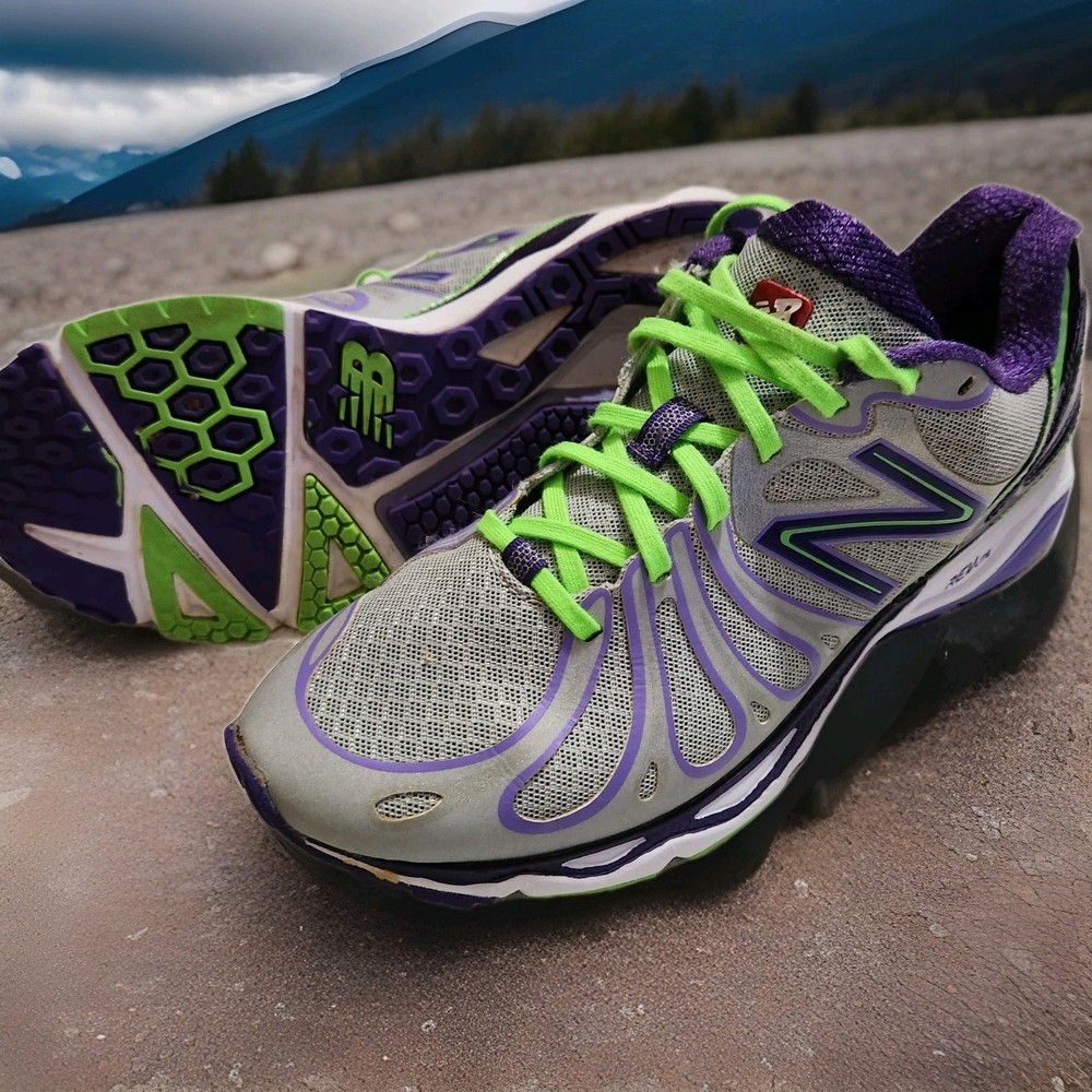 New Balance 890 v3 Barringer Silver Purple Women’s Athletic Shoes Size 7.5