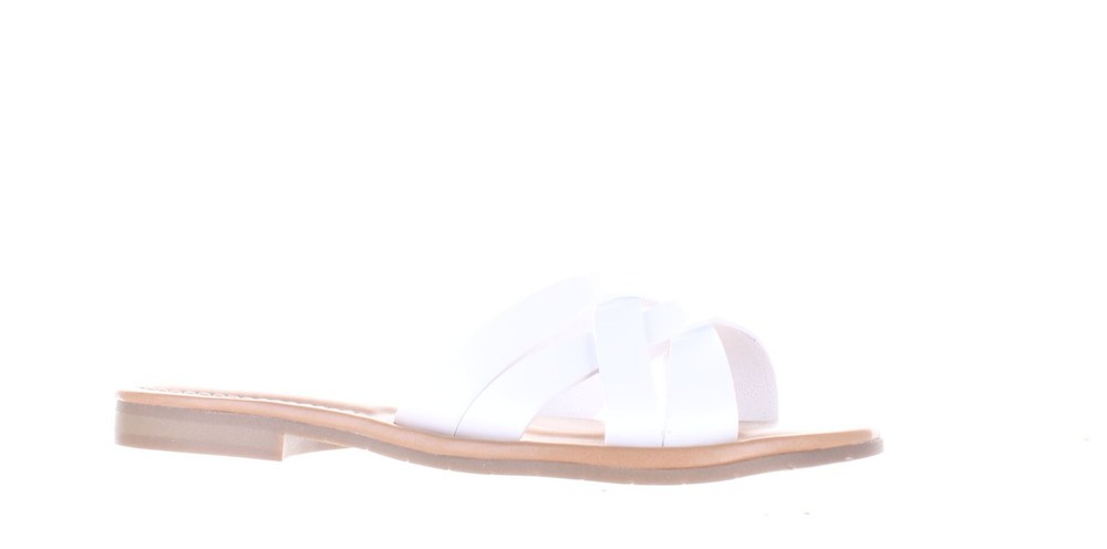 Xappeal Womens Andie White Sandals Size 6 Comfortable Casual Footwear 7831092