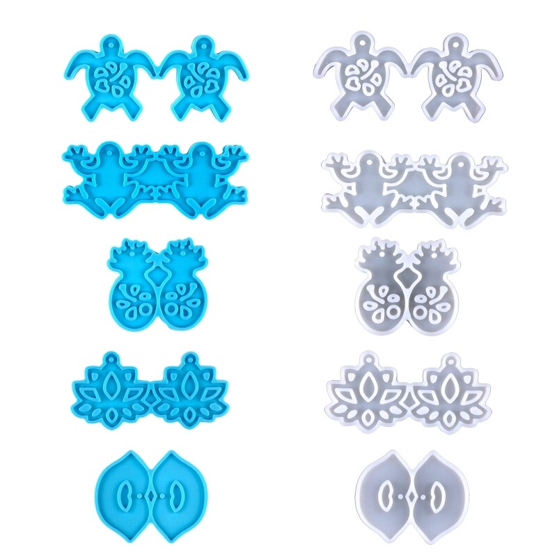 Silicone DIY Keychain Mold for Jewelry Making and Anniversary Gifts