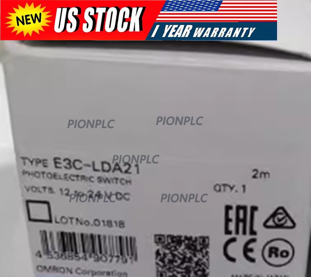 NEW Omron E3C-LDA21 12-24VDC Photoelectric Switch