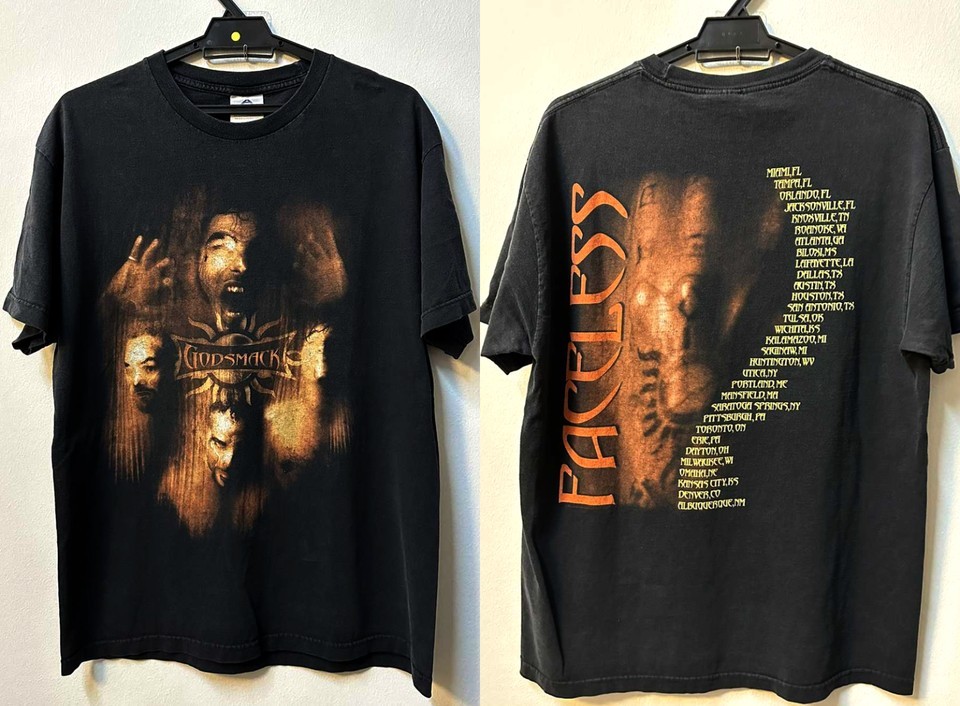 Godsmack Band FACELESS TOUR T-shirt All Size S to 5XL UR608