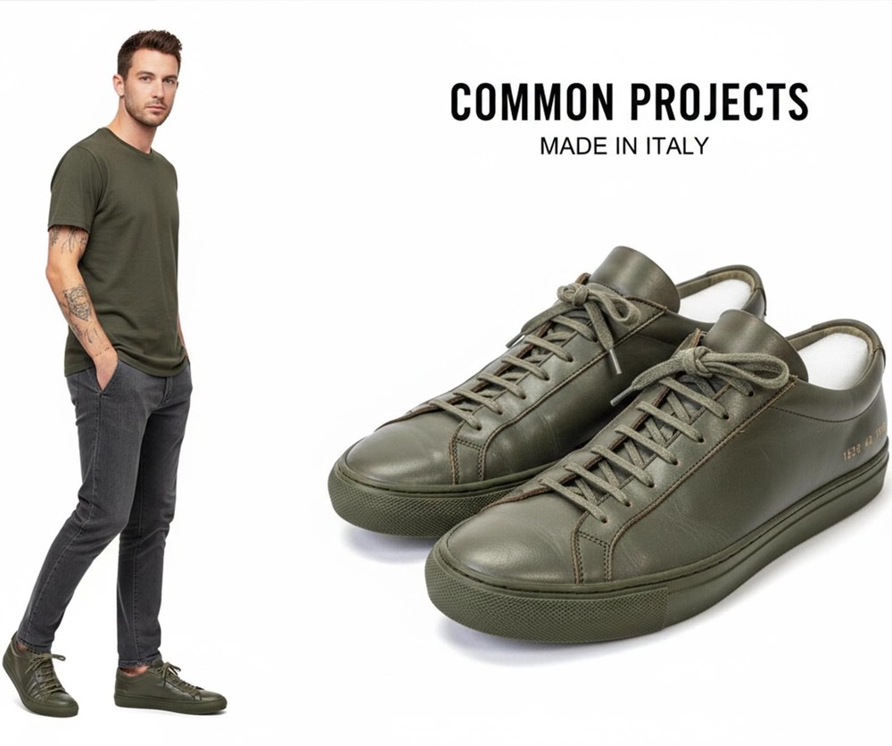 Common Projects Original Achilles Low Men Sneakers Italy 10-image