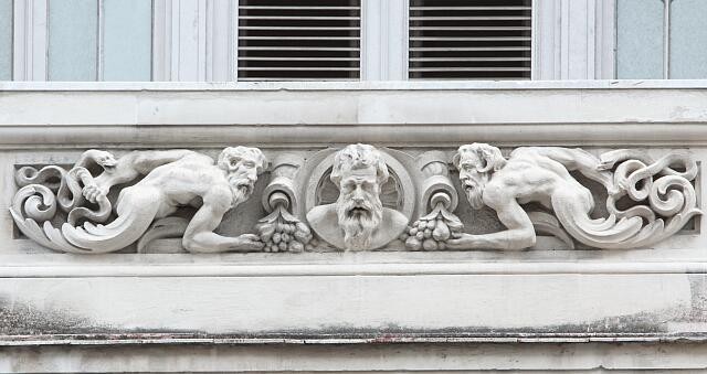 Photo:Havana Cuba Palacio del Centro Asturiano Architectural Detail 2010s