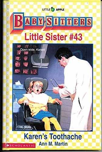 Karen's Toothache (Baby-Sitters Little - Paperback, by Martin Ann M - Very Good