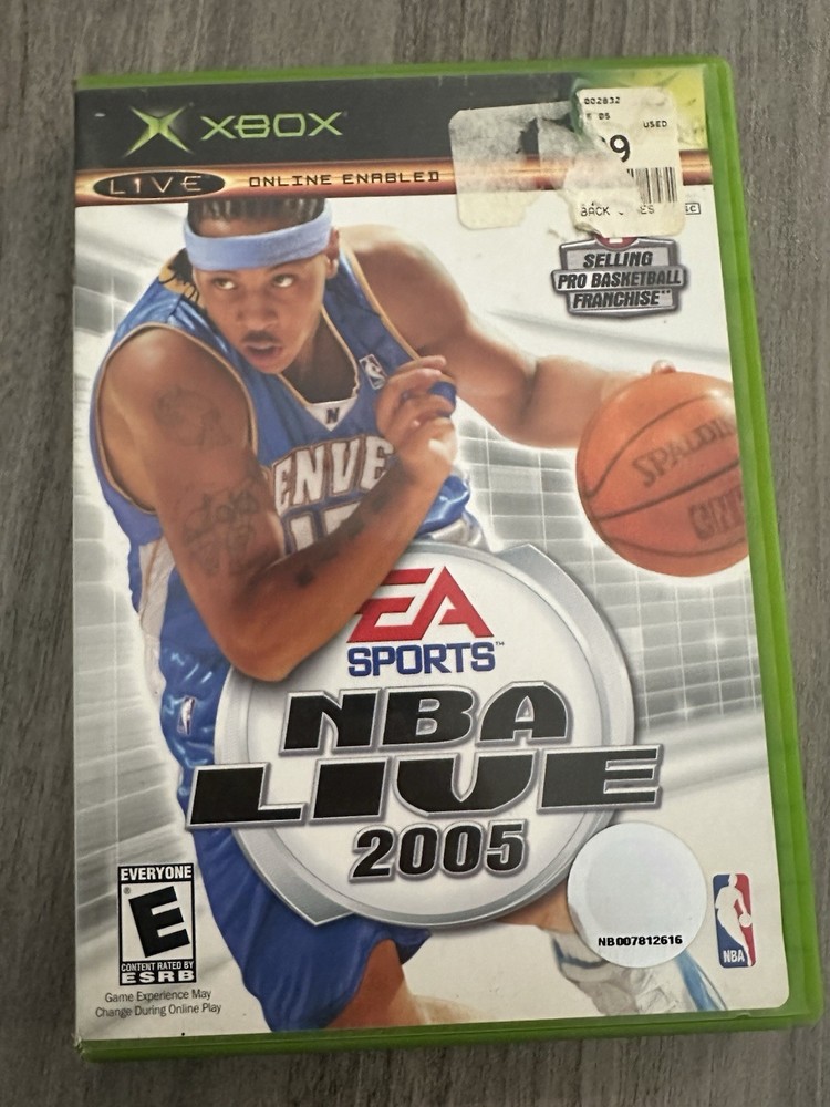 NBA Live 2005 (Microsoft Xbox, 2004)