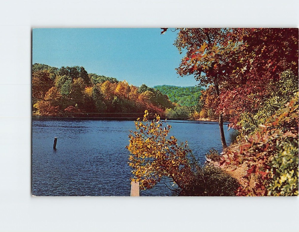 Postcard Lake Ogle Brown County State Park Nashville Indiana USA