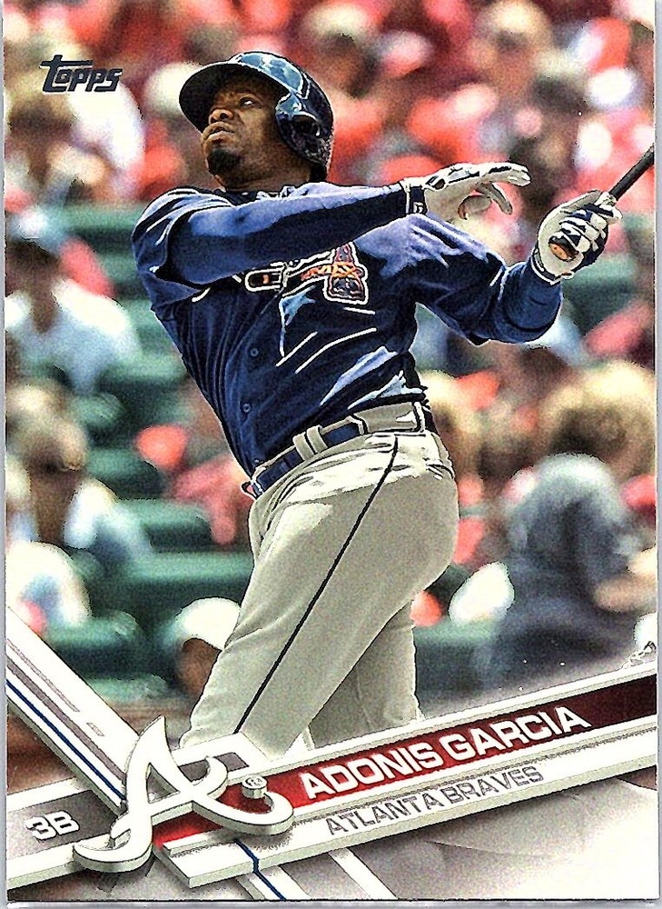 2017 Topps #129 Adonis Garcia Atlanta Braves