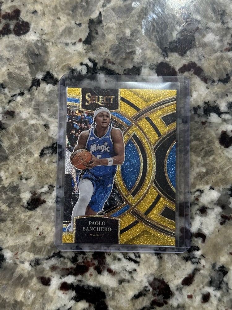 2023-24 Panini Select - Premier Level Paolo Banchero #170 Gold Glitter SSP