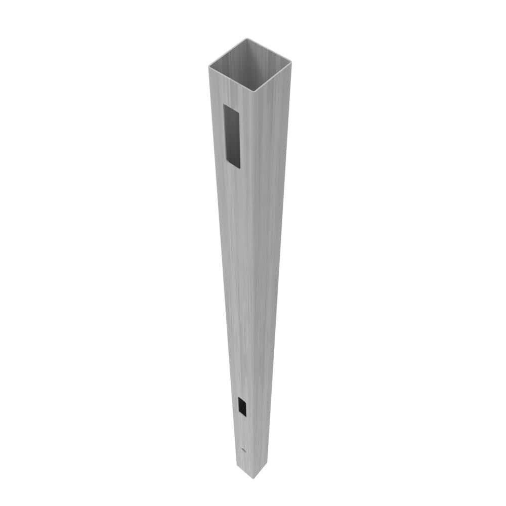 5x5x108 Coastal Cedar Vinyl Horizontal Fence End Post